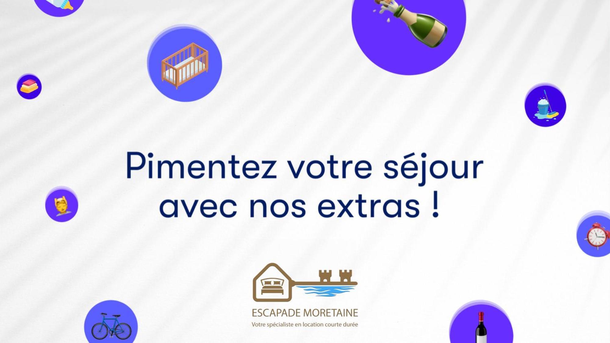 T3-Balcon Plein Sud-Acces Direct Au Bord Du Loing Apartment Moret-sur-Loing Exterior foto